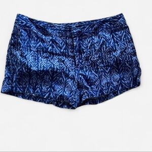 Cynthia Rowley Blue Patterned Women’s Shorts